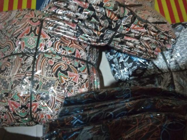 Sd08 Big Sale Kemeja Batik Pria Murah M L Xl Baju Cowok Couple Wanita Anak