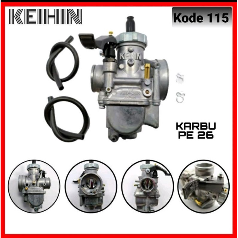 Karbu Karburator PE 24 PE 26 PE 28 Original Goyo