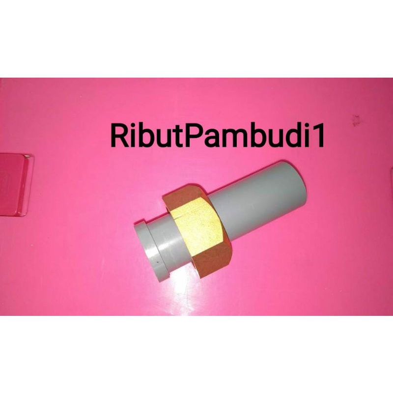 Water Mur Kopling Sanyo 1 inch ( MUR KUNINGAN )