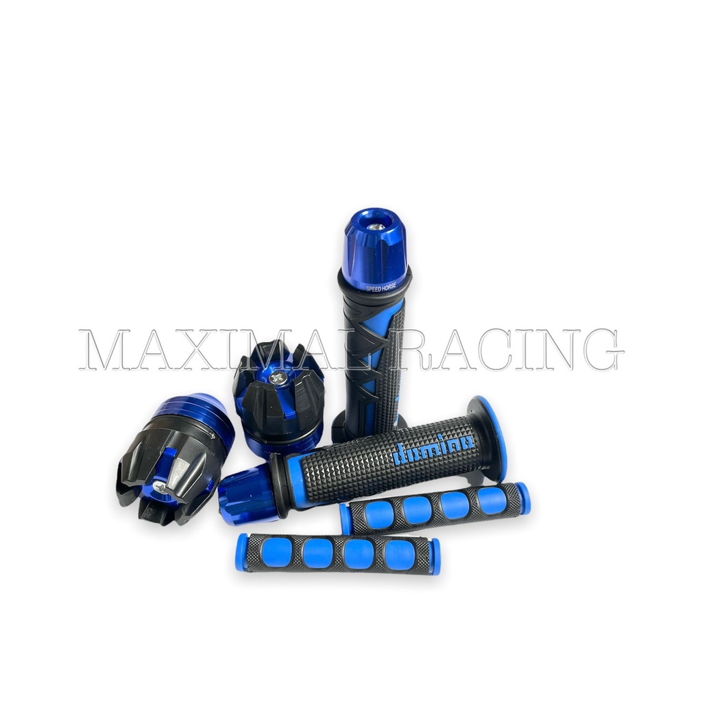 paket variasi motor 4in1 Handgrip Shark Jalu AS Karet Handle Jalu stang bandul untuk semua jenis motor