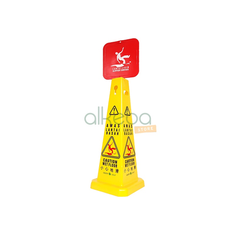 Caution Wet Floor Cone 105 cm / wet floor kerucut / Safety cone