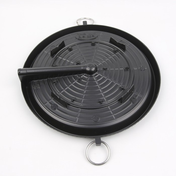 Round Grill Pan Bulgogi BBQ Panggangan Bulat Roaster 35cm Q2-8930 0803