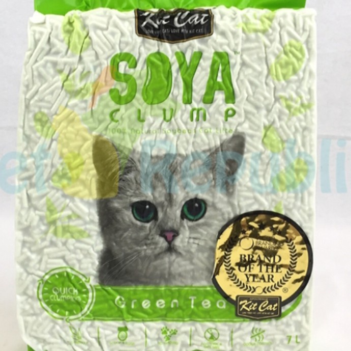 pasir soya clump 7ltr allvarian  pasir kucing soya tofu