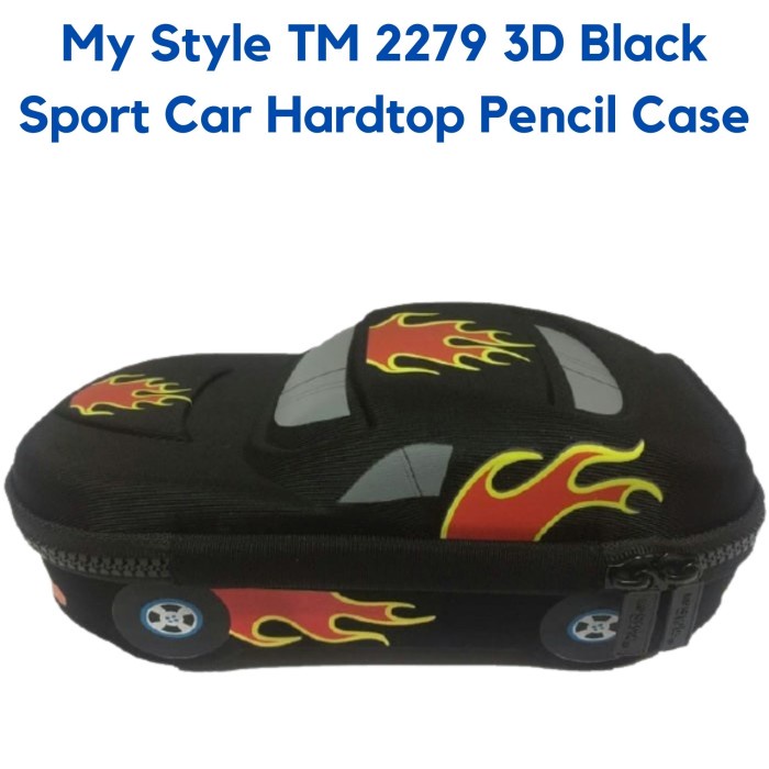 

Terlaris Tm 2279 My Style 3D Black Sport Car Hardtop Pencil Case Tempat Pensil Gilaa!!!