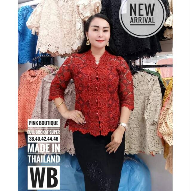 PINK BOUTIQUE FULL BROKAT SUPER PREMIUM ORIGINAL BANGKOK