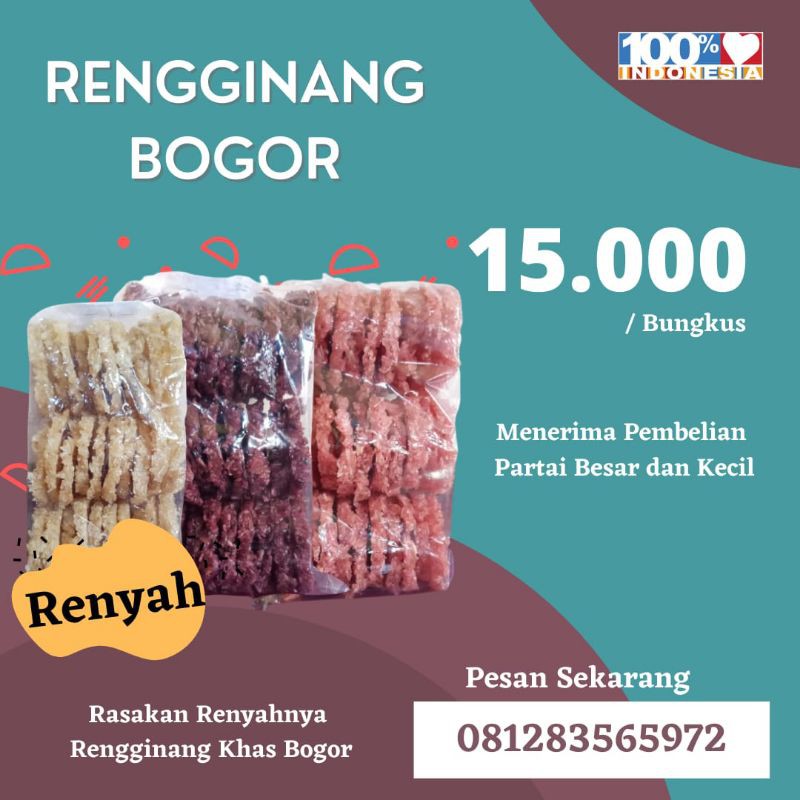 

rengginang rasa ketan hitam