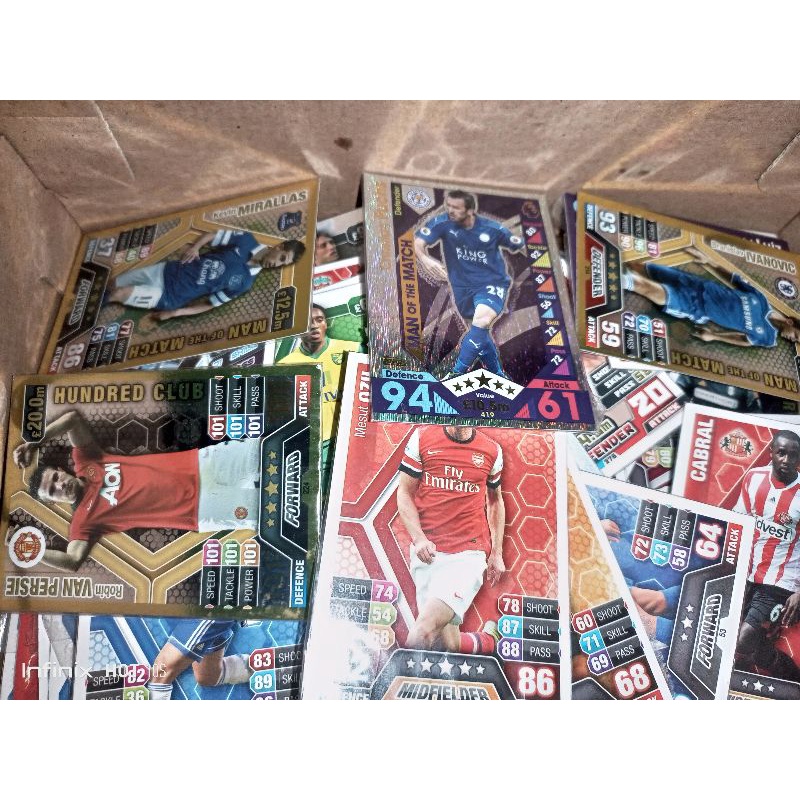 kartu match attax random