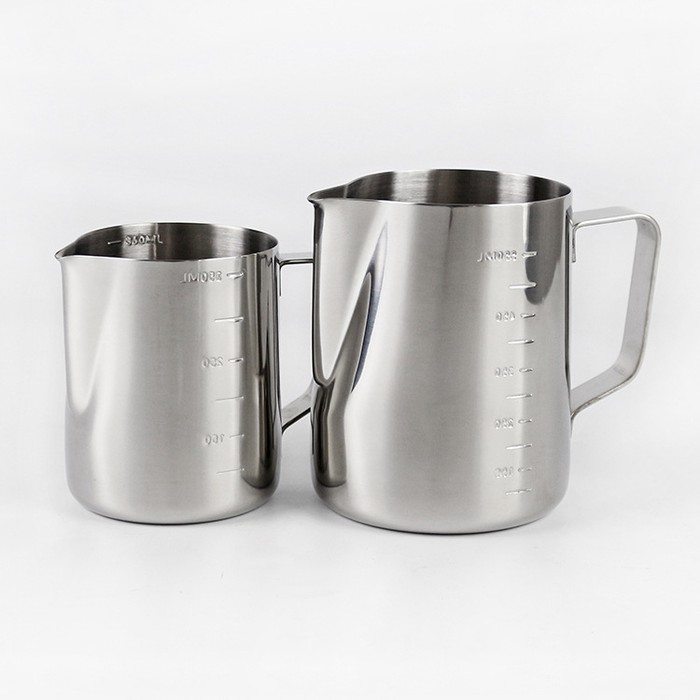 600ml Milk jug stainless steel Mug Tempat Membuat Buih Susu Untuk kopi