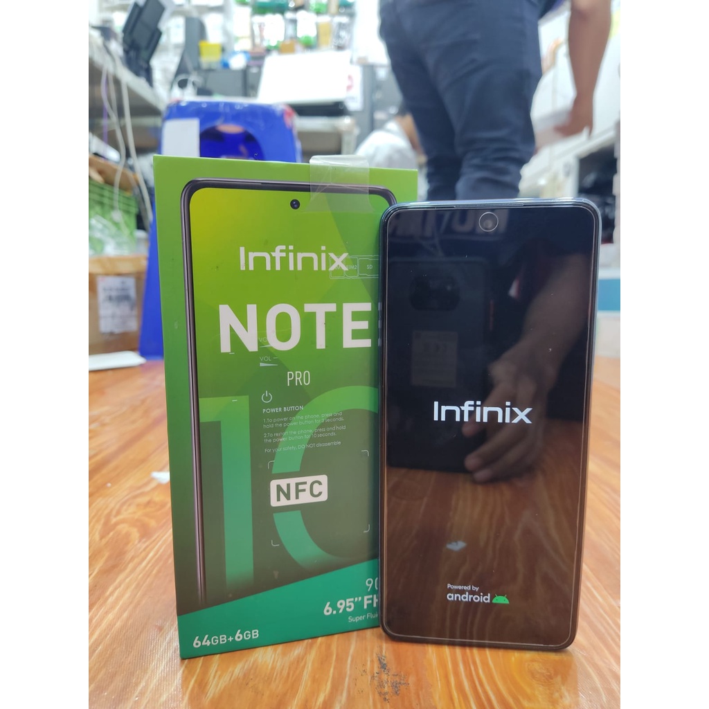 Infinix Note 10 Pro NFC Ram 8 Rom 128GB (SECOND)