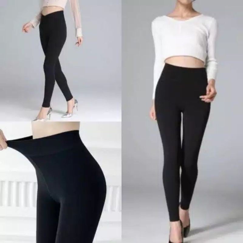 Legging Import Tebal / Legging Fleece import