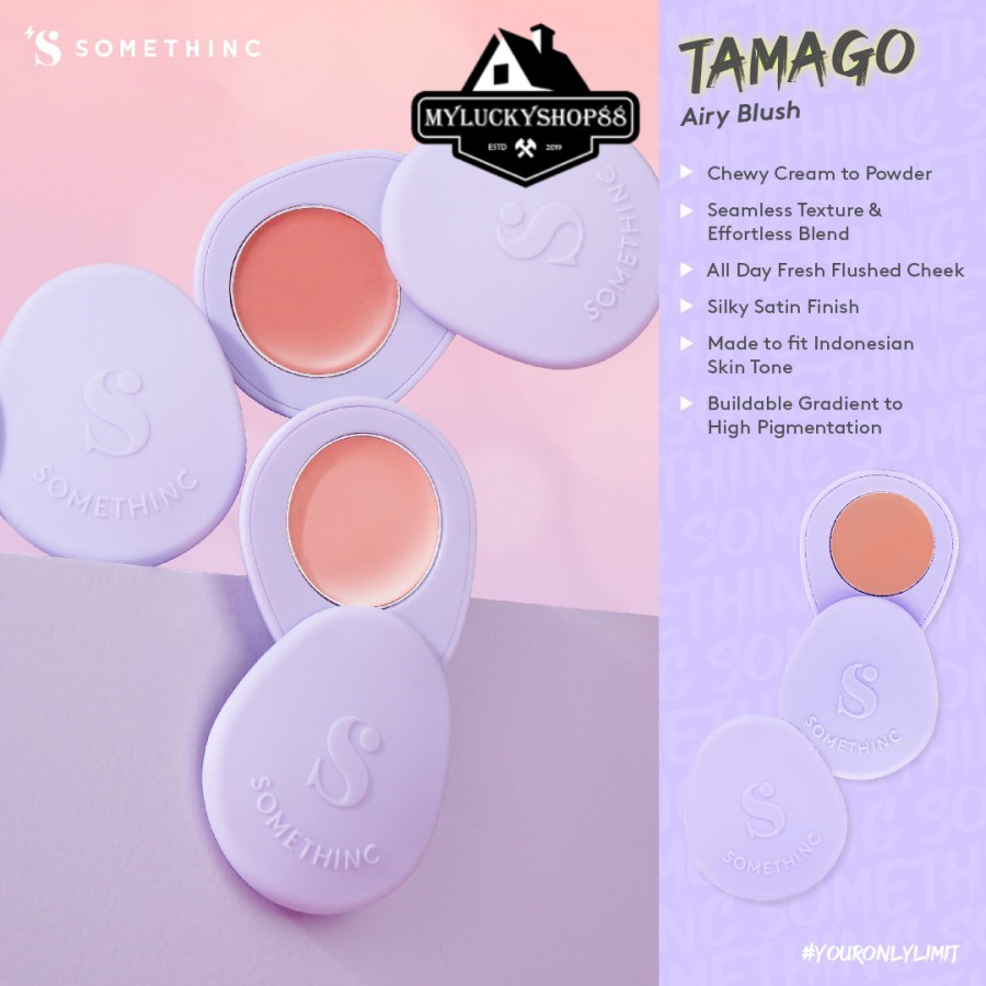 Somethinc Tamago Airy Blush On Wajah Perona Pipi