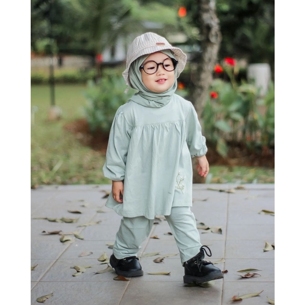 Baju Anak Perempuan 0-3 tahun Setelan Anak Perempuan One Set Anak Perempuan Dress Anak Perempuan Baju Wanita