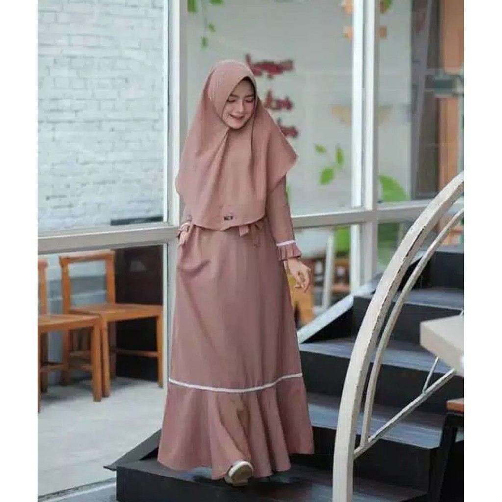 NAJIBAH SYARI / GAMIS SET HIJAB / GAMIS SYAR'I TERBARU