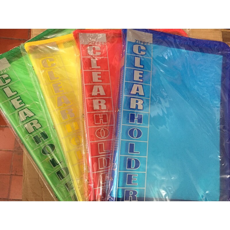 

Map plastik clear holder zipper 20/40/60 TOPLA
