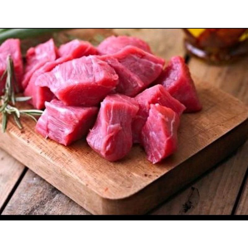 

DAGING POTONG RENDANG 500 GRAM - FC FROZEN FOOD PALEMBANG