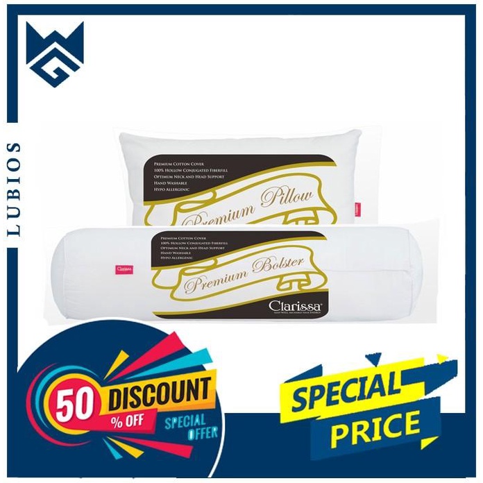 Pillow | Bantal Dan Guling Premium Clarissa Pilihan