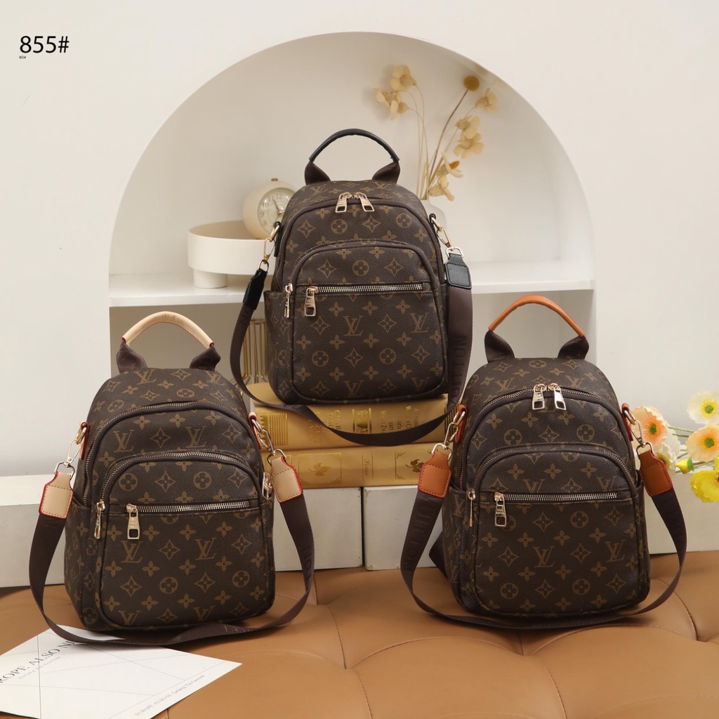 Backpack Shoulder Bag in Monogram 855