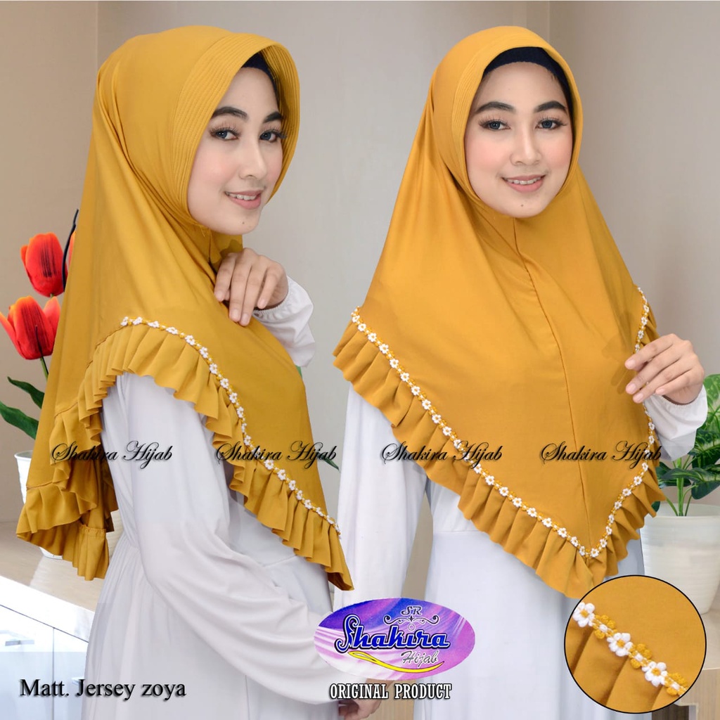 Jilbab Instan Nabila Melati Rampel Hijab Terbaru Original Shakira Kerudung Dewasa Langsung Pakai Renda Melati Bahan Jersey hijab instan langsung pakai model terbaru 2021 kerudung langsung pakai bahan jatuh hijab instan terbaru 2021 hijab termurah-1
