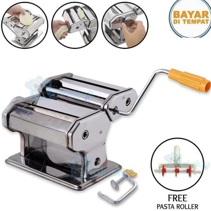 

BAYAR COD Crown Pasta Maker Alat pembuat pasta mie kulit pangsit molen gorengan TERBAIK Kode 910