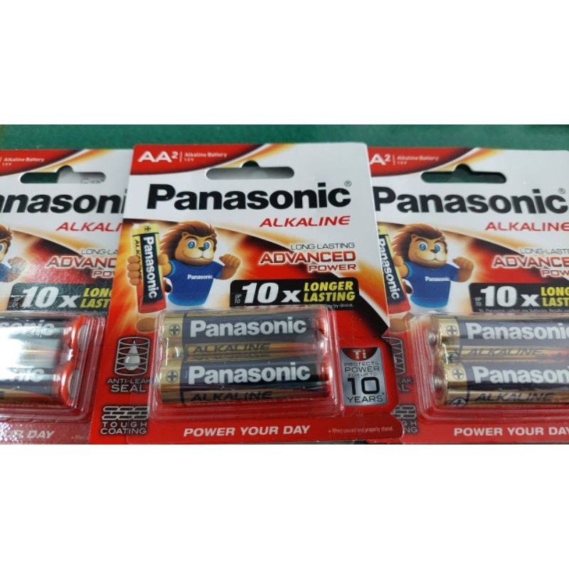 [ISI 2] BATERAI AA ALKALINE PANASONIC / BATTERY AA PANASONIC ALKALINE / BATERAI ALKALINE / BATTERY A