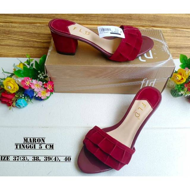 SANDAL FLADEO WANITA CANTIK MURAH ORIGINAL / SANDAL HAK TAHU FLADEO / SANDAL PESTA MURAH