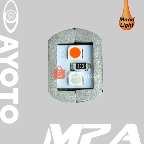Lampu Led Motor Ayoto M7A H6 Bebek Matic 38 Watt Pasti Diskon
