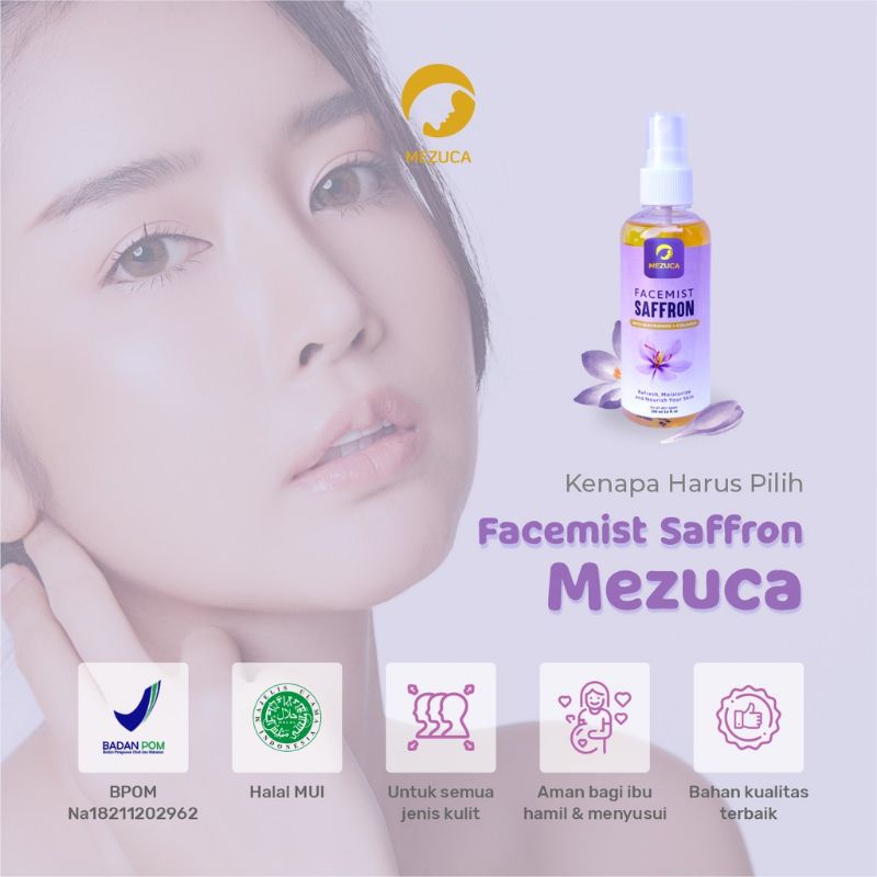 MEZUCA FACEMIST SAFFRON (BPOM)