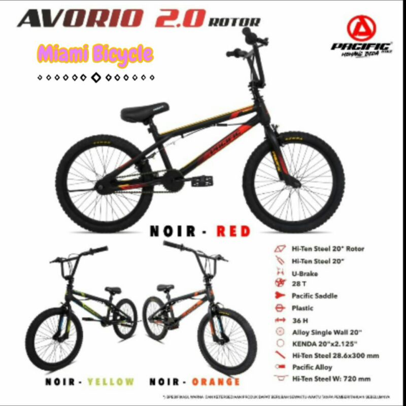 Sepeda Pacific BMX avorio 2.0 Rotor