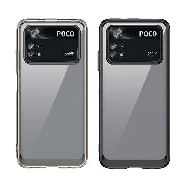 POCO M5 / M4 PRO 4G SOFT CASE PROTECTIVE HYBRID COVER