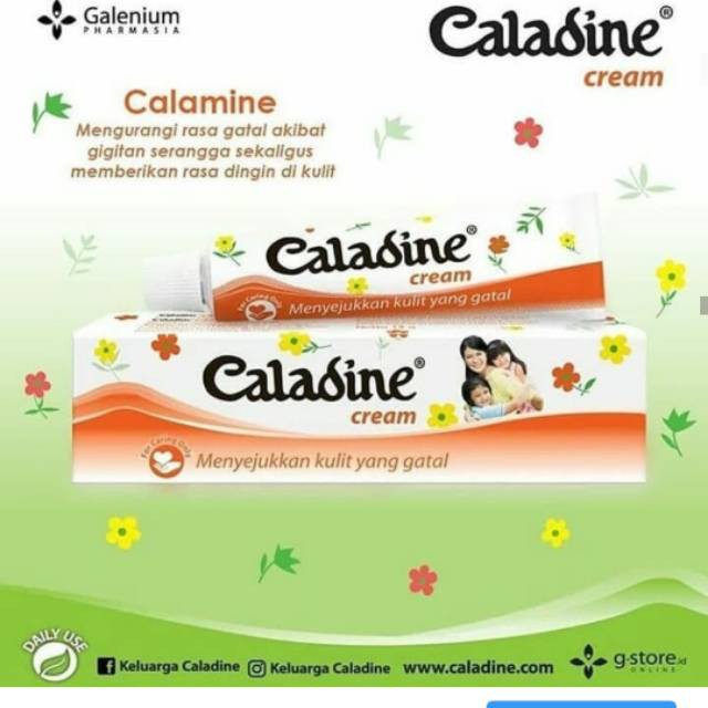 Caladine Cream 15gr (Menyejukkan Kulit Gatal)