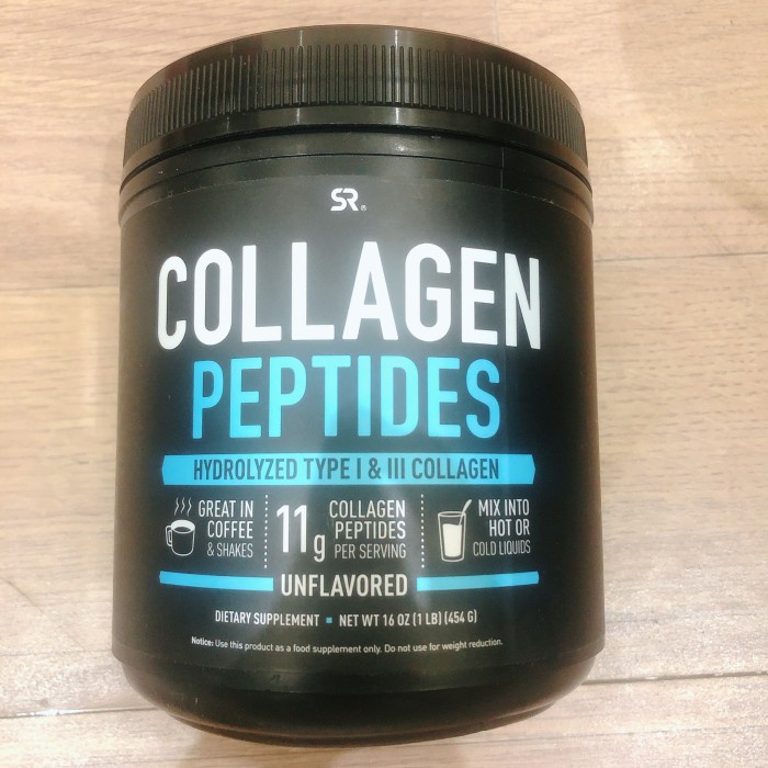 Sport Research Collagen Peptides HydrolyzedType I&III Unflavored 454g
