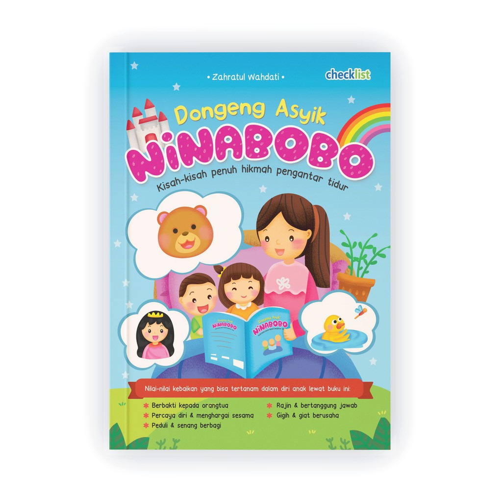 Checklist Buku Cerita Anak Dongeng Asyik Ninabobo (Bergambar, Full Color)