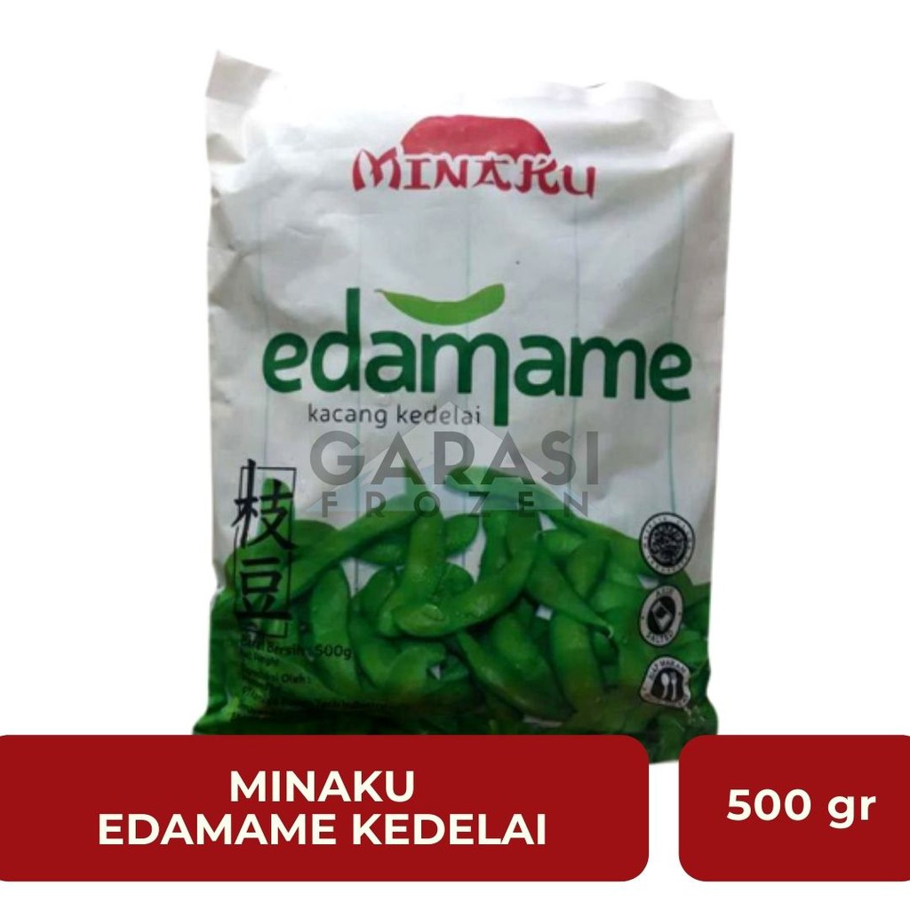 

Minaku Edamame Kacang Kedelai 500 gr - frozen food