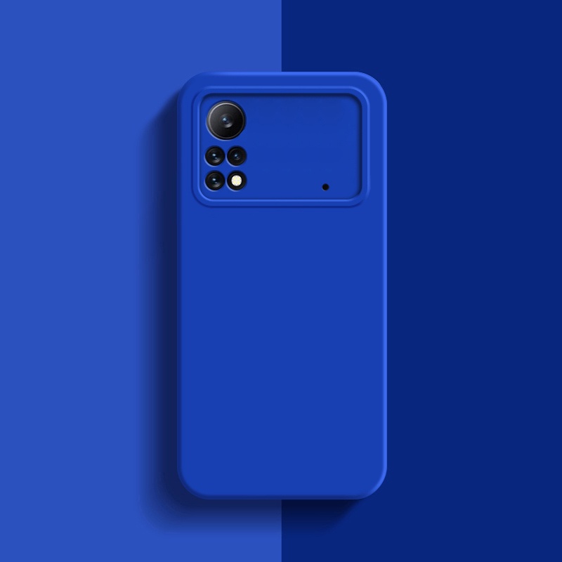 SILIKON CAIR ASLI RESMI CASE XIAOMI POCO X4 PRO 5G COVER TAHAN GUNCANGAN SOFTCASE CASING