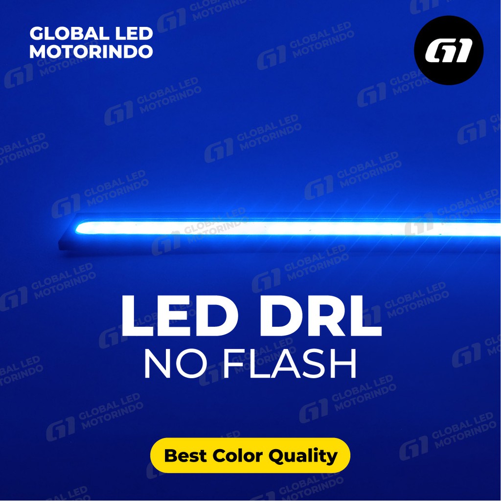 [WERACE] LED DRL COB NO FLASH  PLASMA 17CM / HARGA SEPASANG-1
