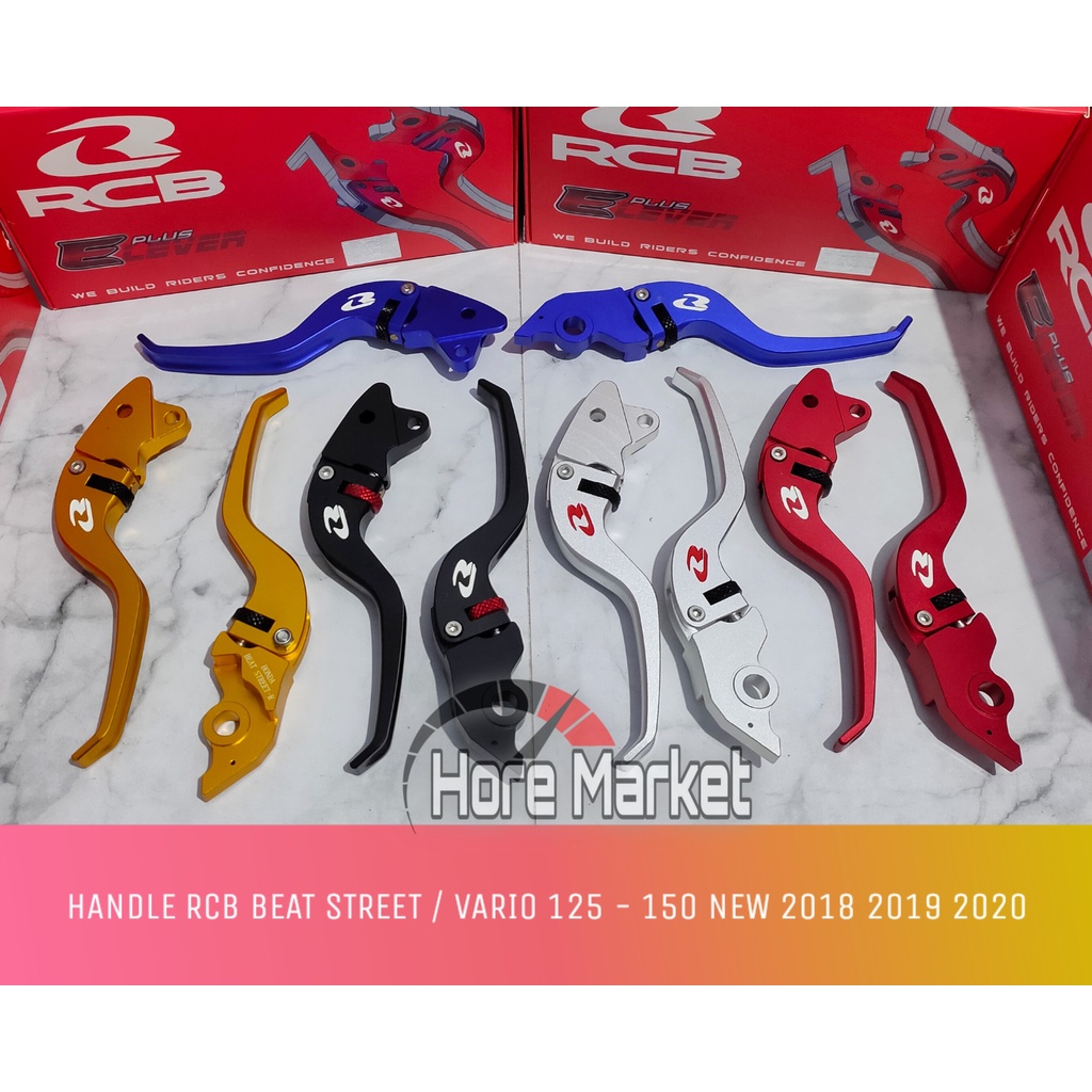 HANDLE RCB BEAT E2 LEVER E + PLUS BEAT DELUXE / BEAT STREET / GENIO VARIO 125 150 NEW KEYLESS 2020 2
