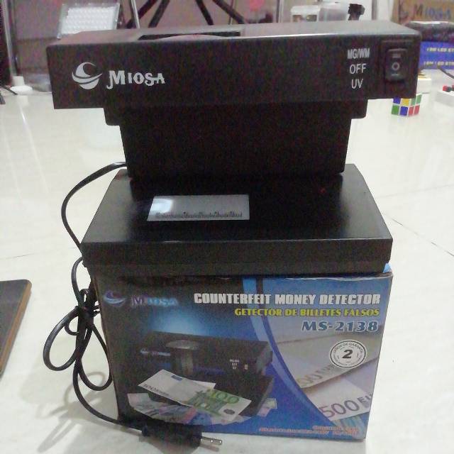 Alat Pendeteksi Uang Palsu / Money Detector MS-2138