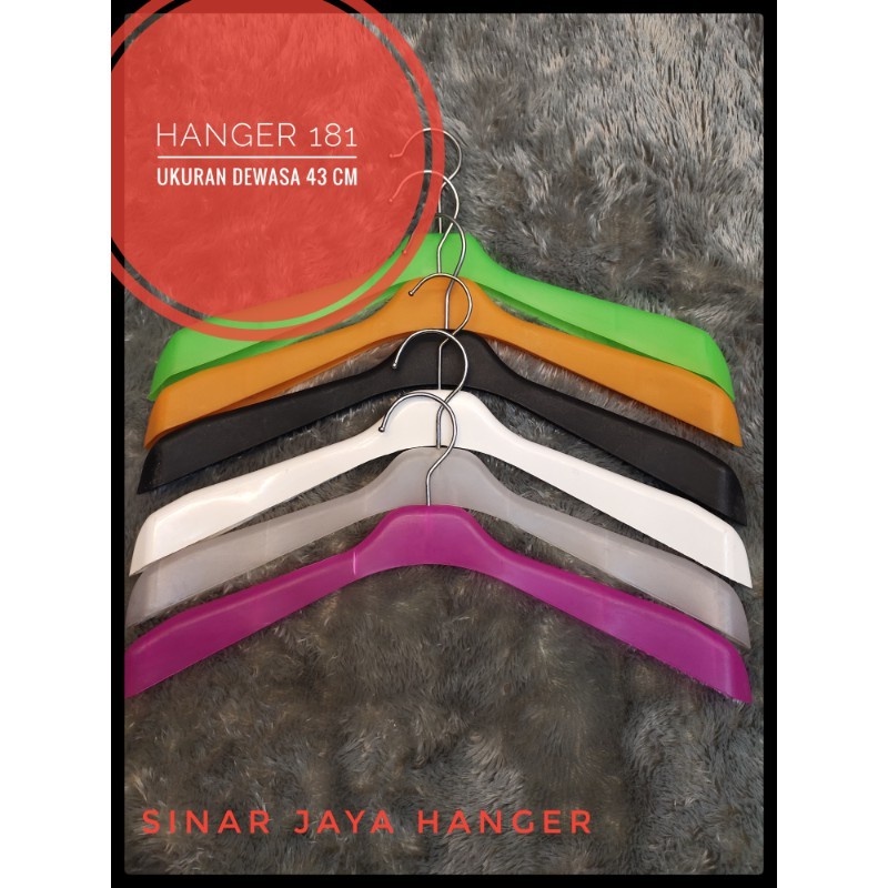 Hanger/lusin 12 Pcs hanger 181 warna 43 cm