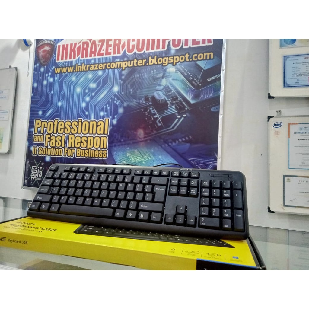 Jual KEYBOARD USB R-ONE KABEL | Shopee Indonesia