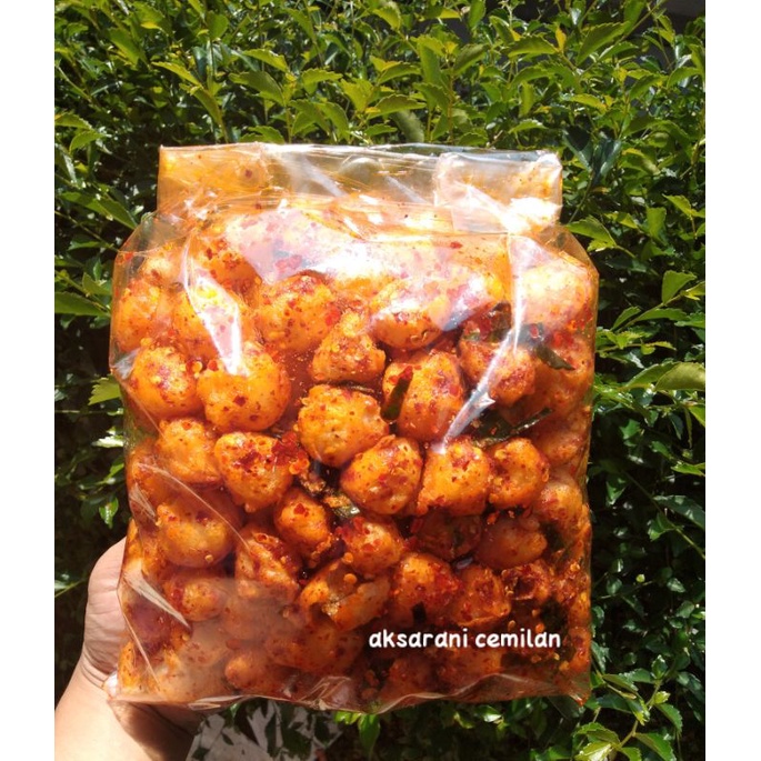 

COD siomay mini pedas daun jeruk isi 500gram/siomay renyah/cemilan instan