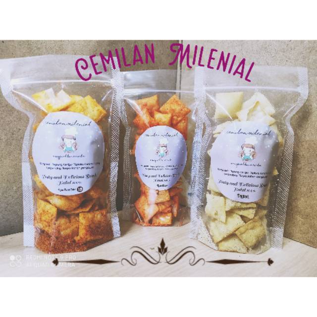 

Paket Usaha Cemilan Milenial