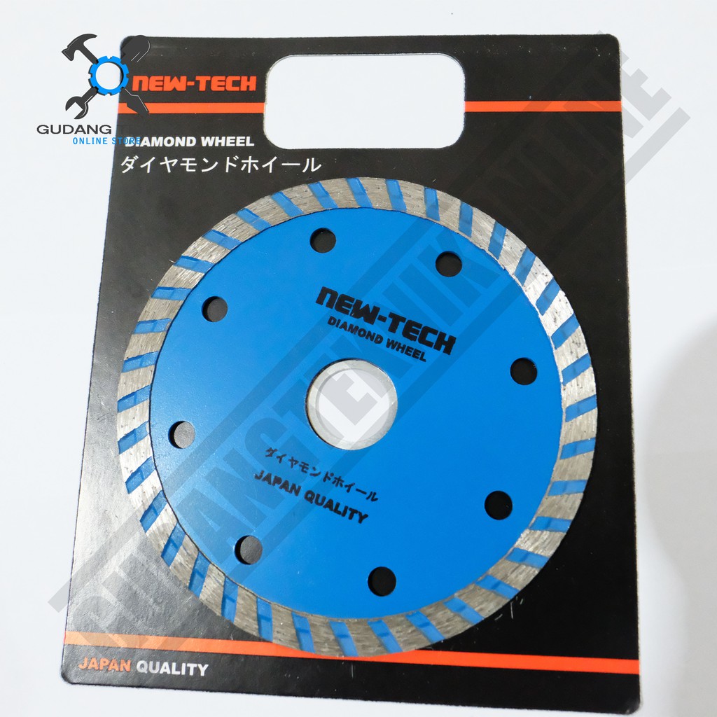 Mata Gerinda Potong Keramik Basah 4inch New Tech / Diamond Wheel New Tech 4 inch