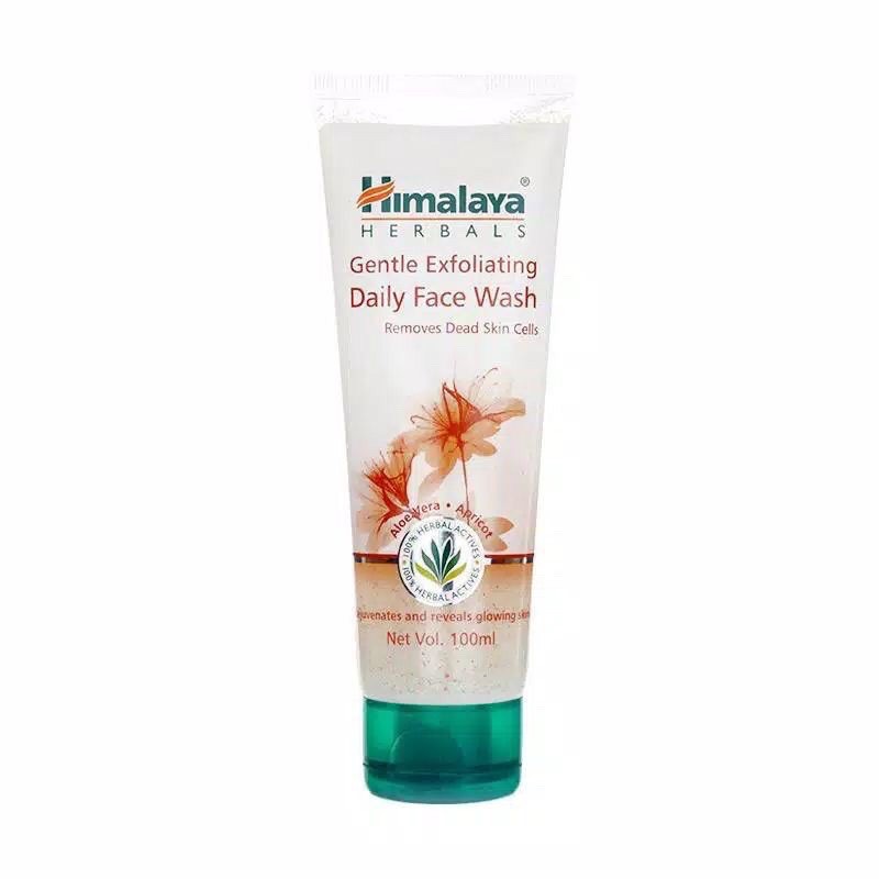 ✿ELYSABETHME✿  Himalaya exfodaily face wash 100ml cuci muka sabun plus scrub untuk angkat kulit mati mengobati jerawat acne