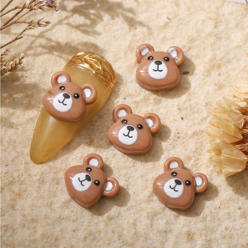 Mxbeauty Pesona Kuku 3D Lucu Fashion Stella Lou Lena Belle Bear|Aksesoris Manikur