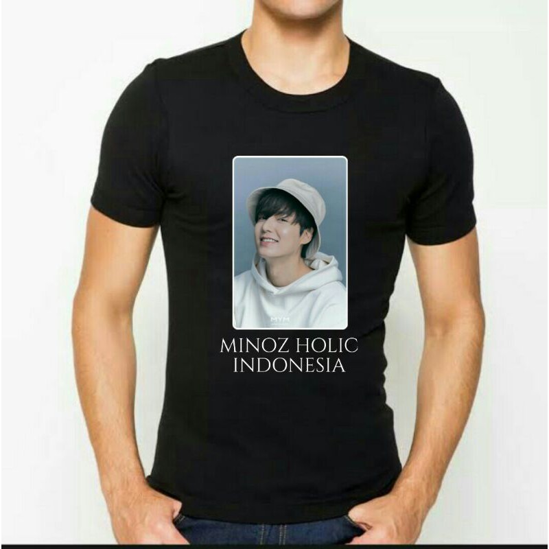 T-Shirt Pendek Custom : Lee Min Ho
