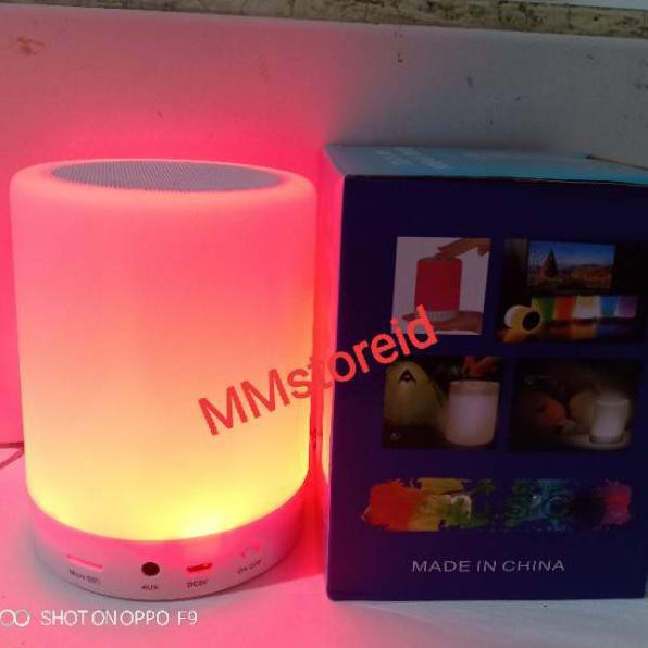 Touch lamp portable speaker cl 671