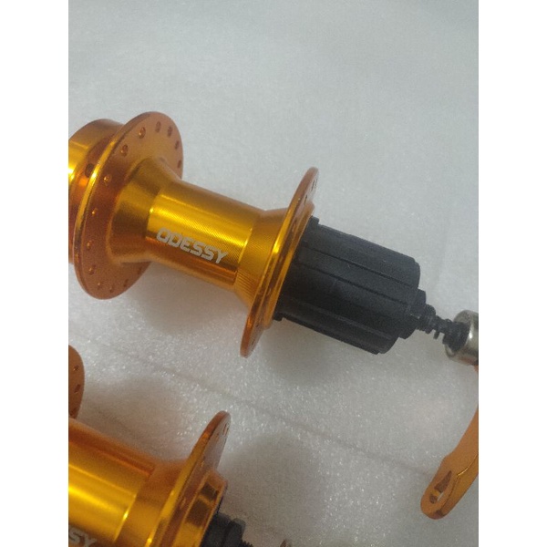 hub freehub odessy bearing disc brake 32h 36h gold