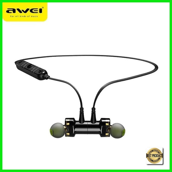 promo AWEI Sport Bluetooth Earphone 4 Driver