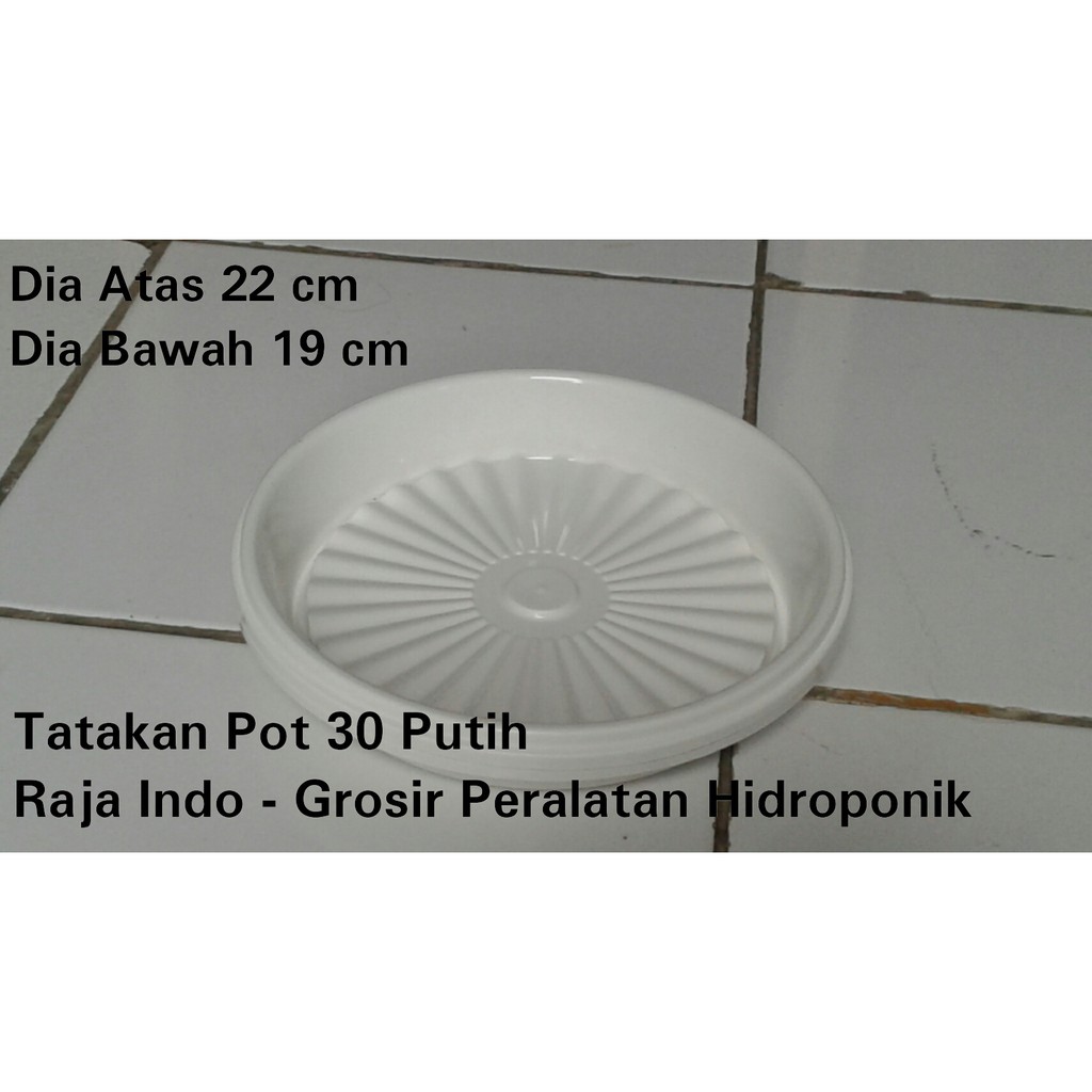 Tatakan Pot Plastik Trk 30cm Putih 30 Cm Tatakan Alas MAWAR Pot Tawon 30 Gentong 32 Murah Pot Putih