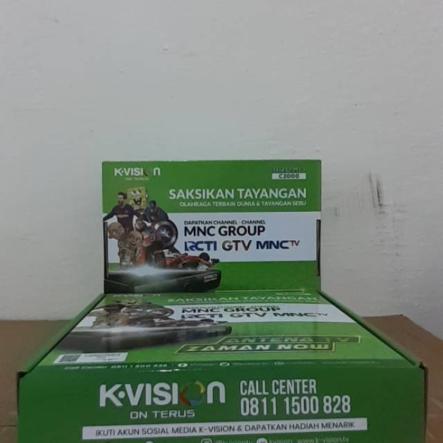 Receiver Parabola KVision C2000 Bromo C Band/ku band new